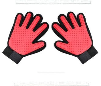 Pet Hair Removal Brush Comb (Option: Right-Orange)