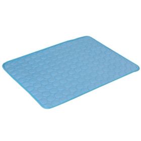 Pet Summer Cat And Dog Sofa Mat (Option: Blue Edging-XS40*30cm)